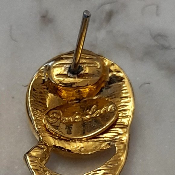 Park Lane Gold Tone and Crystal Earrings - Picture 3 of 7